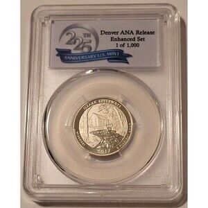 2017 S Ozark Riverways NP Quarter Enhanced SP70 PCGS FDI Denver ANA